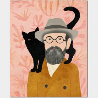 Henri and Puce Posters and Art